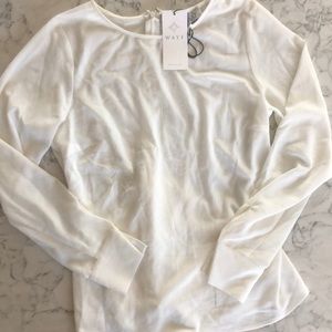 WAYF corset style blouse, size S, NEW